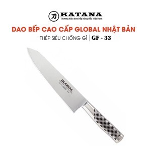 Dao bếp Nhật Global GF33 Chef - Dao thái thịt cá (210mm)