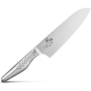 Dao bếp Nhật KAI Shoso Santoku - Dao thái 3 trong 1 AB5156 (165mm)