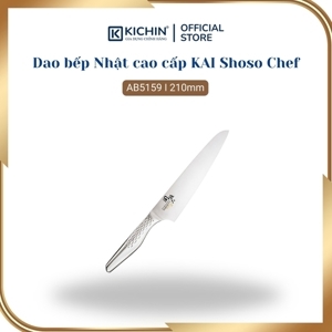 Dao bếp Nhật KAI Shoso Chef - Dao thái thịt cá AB5159 (210mm)