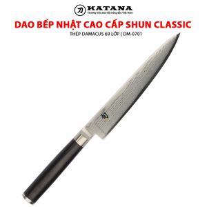 Dao bếp Nhật KAI Shun Classic Utility - Dao đa năng thép Damascus 69 lớp DM0701 (150mm)