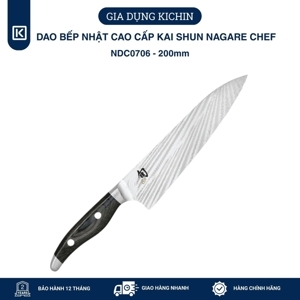 Dao bếp Nhật KAI Shun Nagare Chef - Dao thái thịt cá NDC0706 (200mm)