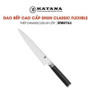 Dao bếp Nhật Shun Classic Flexible Fillet - Dao phi lê thép Damascuss 69 lớp DM0761 (180mm)