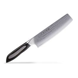 Dao bếp Nhật cao cấp Tojiro Flash 63 lớp Damascus VG10 Nakiri FF-VE180