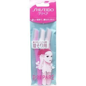 Dao cạo lông mày Shiseido gói 3 cây