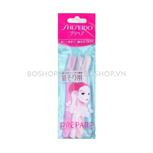 Dao cạo lông mày Shiseido gói 3 cây