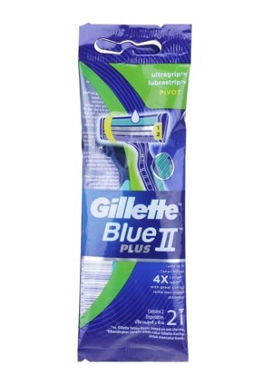 Dao cạo râu 2 lưỡi Gillette Blue II Plus