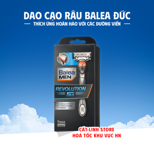 Dao cạo râu Balea Men Precision Flex Pro loại 5 lưỡi