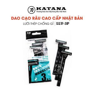 Dao cạo râu cao cấp Nhật LUS-3P bộ 3 chiếc