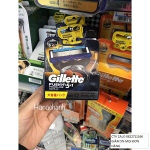 Dao cạo râu Gillette Fusion power