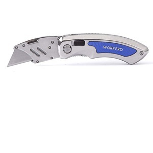 Dao gấp gọn tiện ích thay lưỡi nhanh Workpro W011010