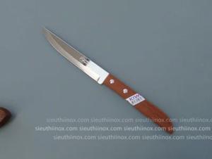 Dao gọt vỏ inox cán gỗ Kiwi 501