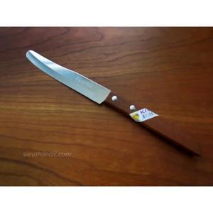 Dao gọt vỏ inox cán gỗ Kiwi 502