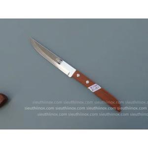 Dao gọt vỏ inox cán gỗ Kiwi 501