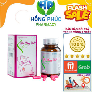 Đào hồng đơn Venus - Viên uống hỗ trợ cải thiện vòng 1