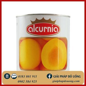 Đào Ngâm Alcurnia Lon 850g