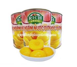 Đào ngâm Rich 820g