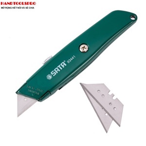 Dao rọc cáp đa năng 18mm Sata 93441