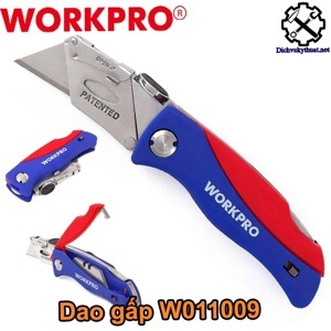 Dao rọc cáp gấp gọn có lưỡi thay thế - Workpro-W011009