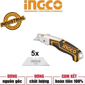 Dao rọc xếp 180x45mm Ingco HUK6118