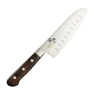 Dao Santoku hollow Kai Seki Magoroku Benifuji 16.5cm