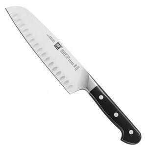 Dao Zwilling Pro Santoku With Hollow Egde