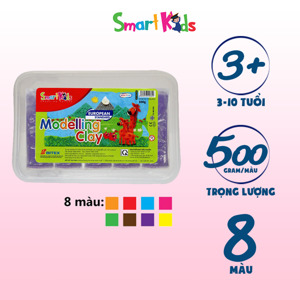 Đất nặn Smartkids SK-PB500R - 5 x 100g