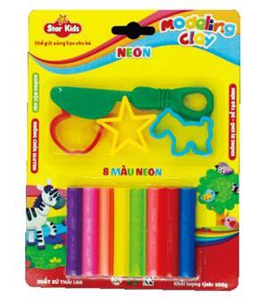 Đất Nặn Star Kids K-100/8C/4T