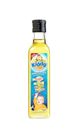 Dầu ăn dinh dưỡng Kiddy 250ml