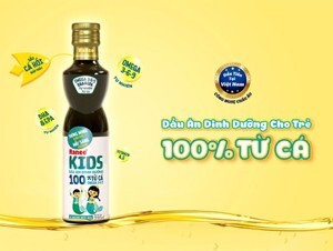 Dầu ăn dinh dưỡng Ranee Kids chai 250ml