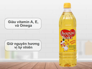 Dầu ăn Happi Koki 1 Lít