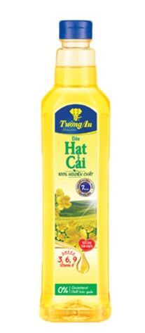 Dầu ăn hạt cải CANOLA Tường An chai 1L