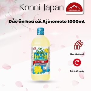 Dầu ăn hoa cải Ajinomoto Nhật 1000g