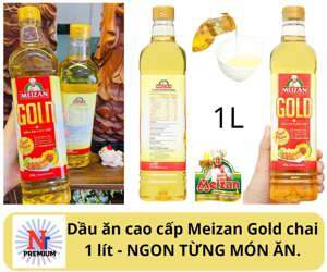 Dầu ăn Meizan 1 lít