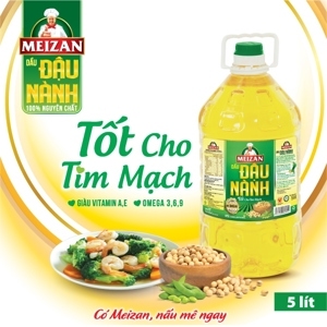 Dầu ăn Meizan đậu nành 5L