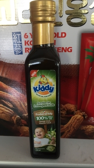 Dầu ăn Oliu Kiddy 250ml cho bé