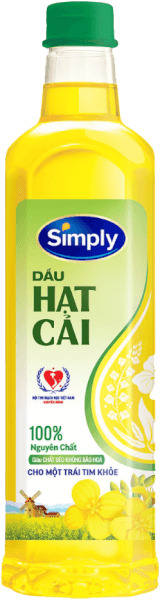 Dầu ăn Simply Hạt Cải 1L