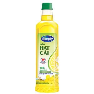 Dầu ăn Simply Hạt Cải 1L