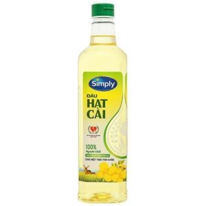 Dầu ăn Simply Hạt Cải 1L