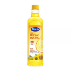 Dầu ăn Simply hướng dương 1l