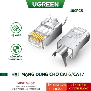 Đầu bấm mạng CAT7 Ugreen 50635