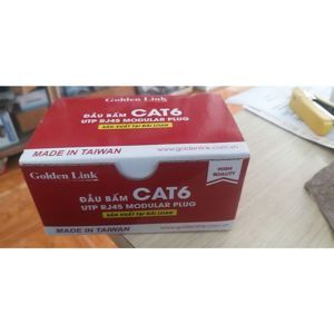 Đầu bấm mạng nhanh RJ45 CAT6 Golden Link GL-20056