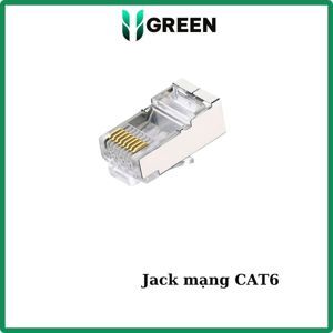 Đầu bấm mạng RJ45 Cat6 Ugreen 50247 (Hộp 50 cái)