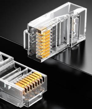 Đầu bấm mạng RJ45 Cat6 Ugreen 50961 (Túi 10 cái)