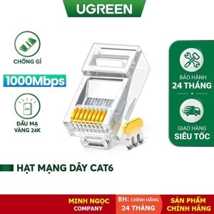 Đầu bấm mạng RJ45 Cat6 Ugreen 60558