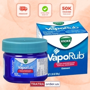 Dầu bôi ấm ngực giảm ho, sổ mũi Vaporub