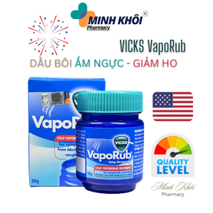 Dầu bôi ấm ngực giảm ho, sổ mũi Vaporub