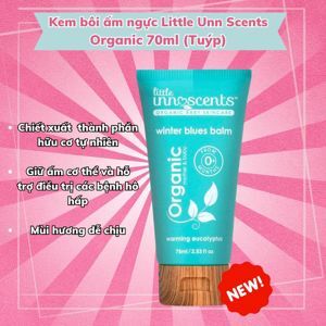 Dầu bôi ấm ngực Little Unn Scents Organic 75ml