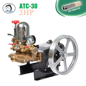Đầu bơm pít tông sứ Made in China ATC-30 (2Hp)