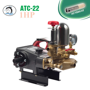 Đầu bơm pít tông sứ Made in China ATC-22 (1 Hp)