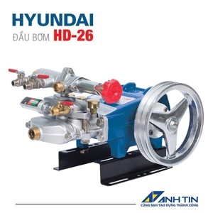 Đầu bơm rửa xe Hyundai HD-26